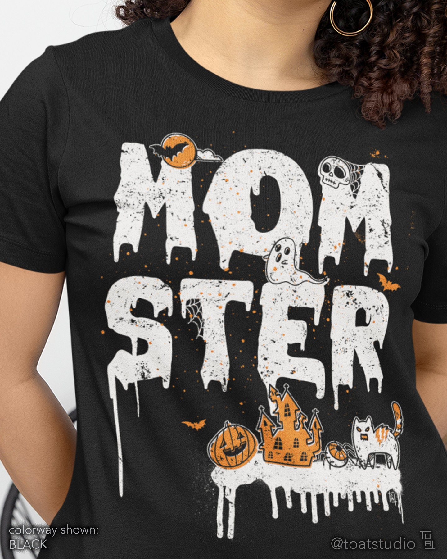 Momster Unisex T-shirt, Halloween Mom Shirt, Momster Definition Mom Gift, Funny Fall Halloween Mom Shirt, Trick or Treat Tee, Monster Vibes